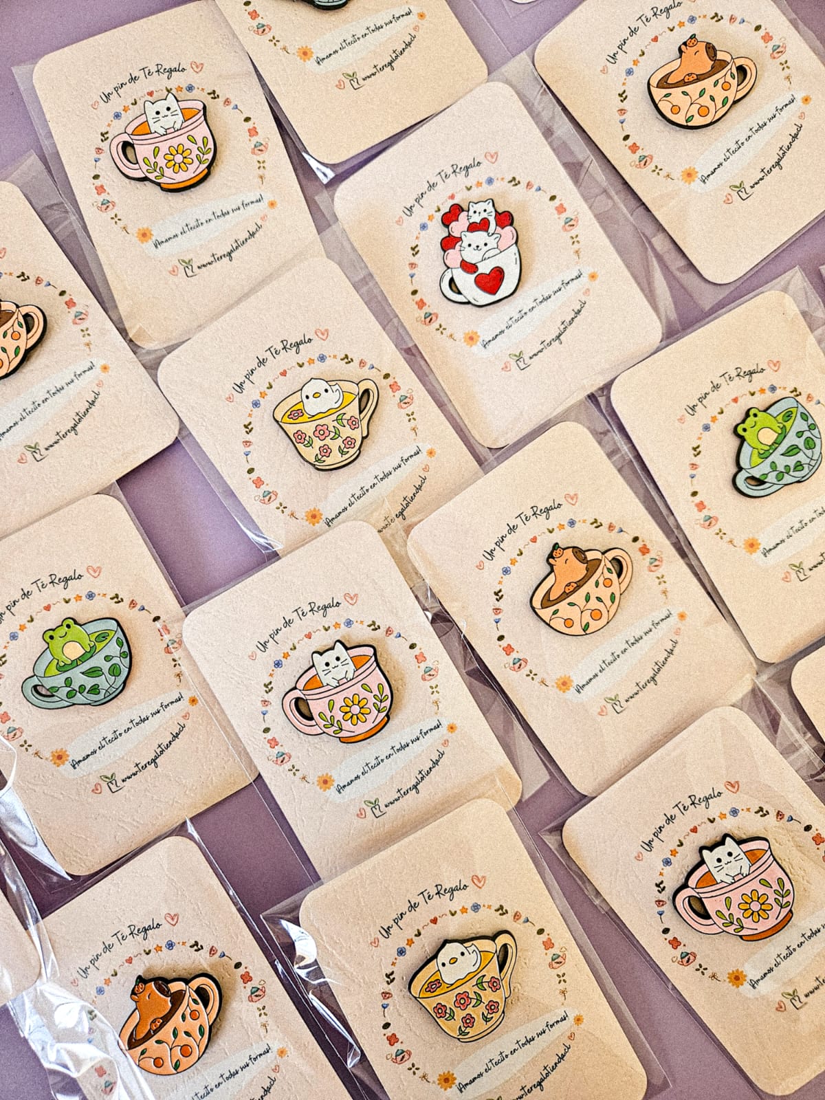 Pin Tecito y Animalitos