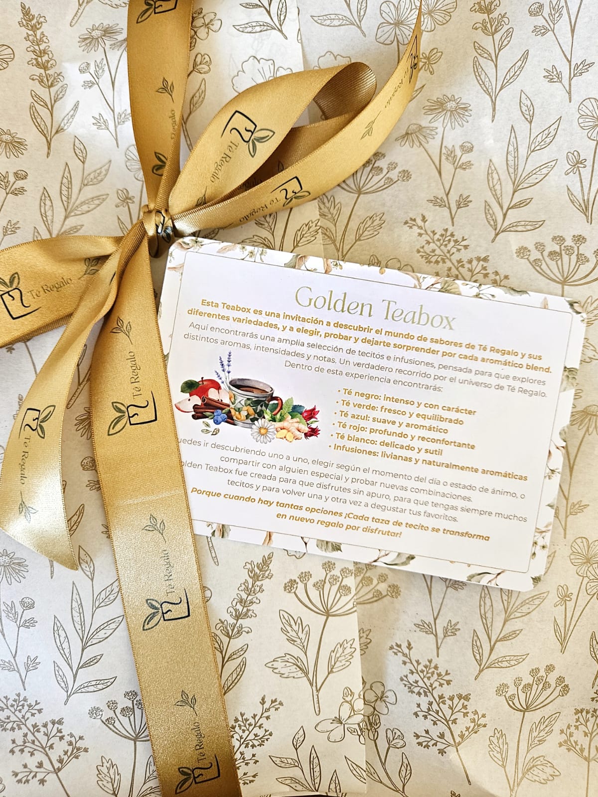 Golden Teabox